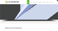 Desktop Screenshot of nrdistributors.com